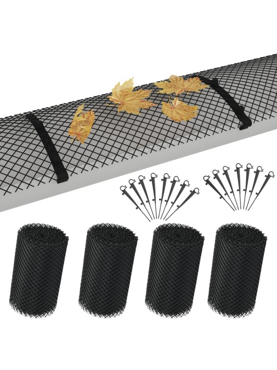 Síť do okapu s úchytkami 4 ks HDPE 1,08 m²