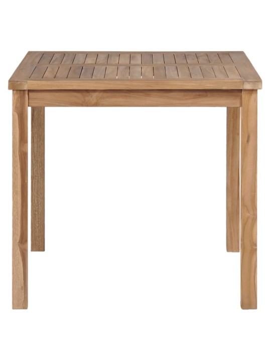 Zahradní stůl 80 x 80 x 77 cm masivní teakové dřevo