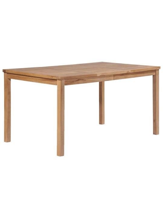 Zahradní stůl 150 x 90 x 77 cm masivní teakové dřevo