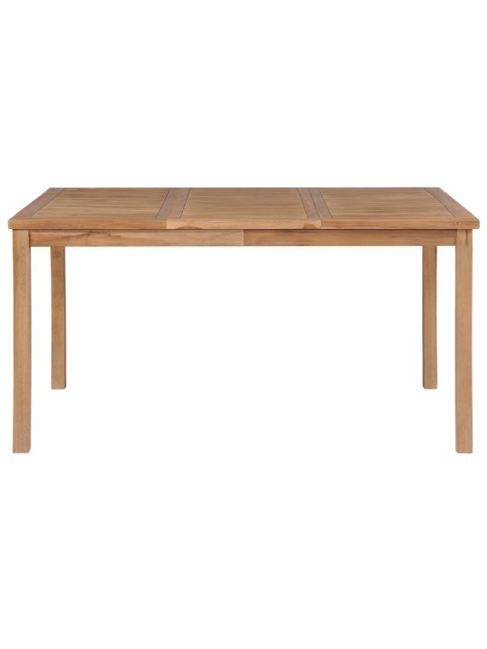 Zahradní stůl 150 x 90 x 77 cm masivní teakové dřevo