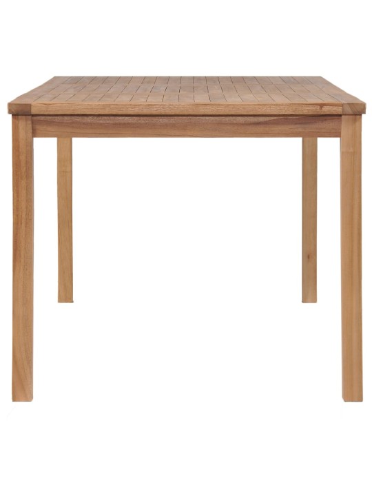 Zahradní stůl 150 x 90 x 77 cm masivní teakové dřevo