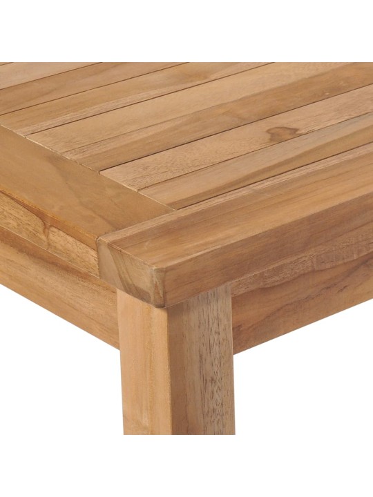 Zahradní stůl 150 x 90 x 77 cm masivní teakové dřevo