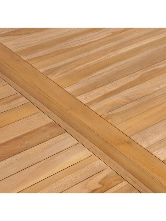 Zahradní stůl 150 x 90 x 77 cm masivní teakové dřevo