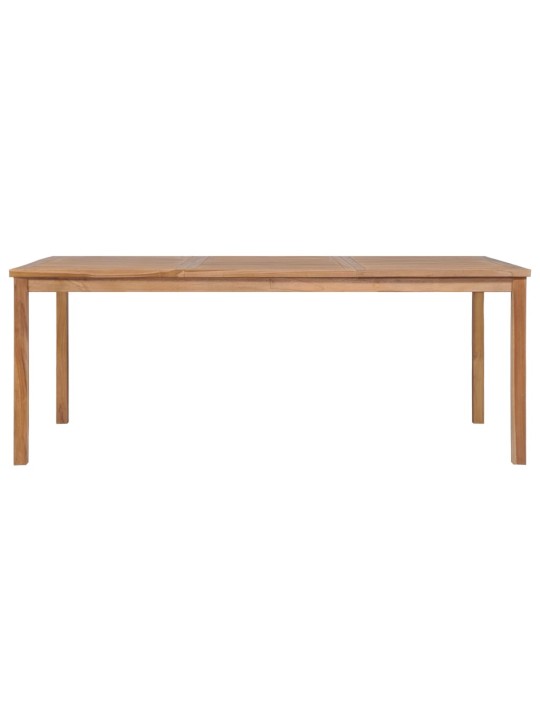 Zahradní stůl 200 x 100 x 77 cm masivní teakové dřevo