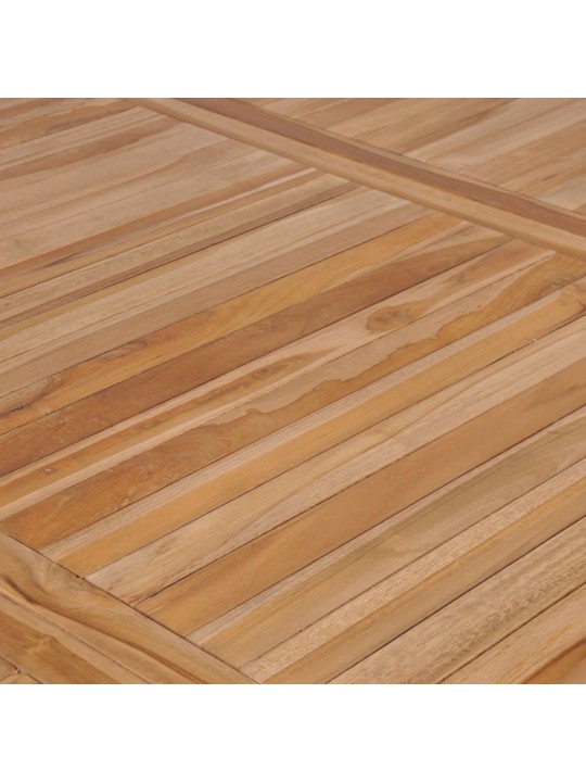 Zahradní stůl 200 x 100 x 77 cm masivní teakové dřevo