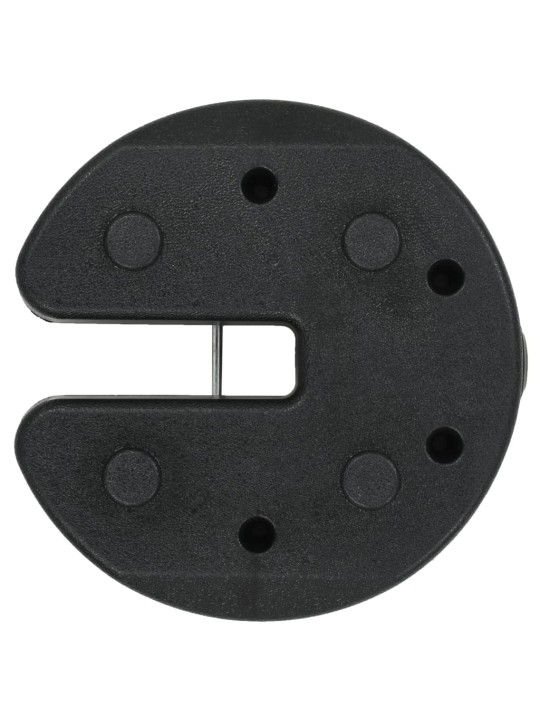 Závaží pro party stan 4 ks černá 220 x 50 mm betonová