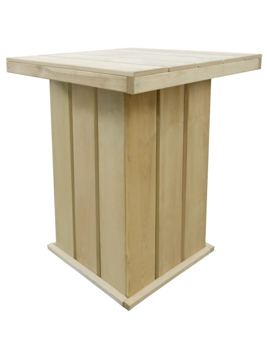 Barový stůl 75x75x110 cm impregnovaná borovice