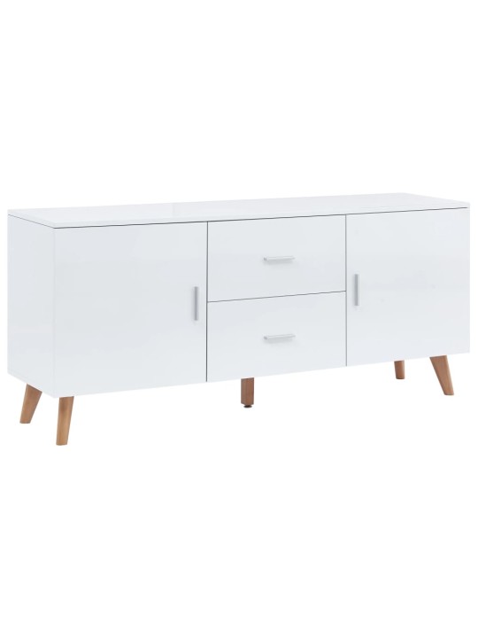 Příborník bílý 160 x 40 x 70 cm MDF