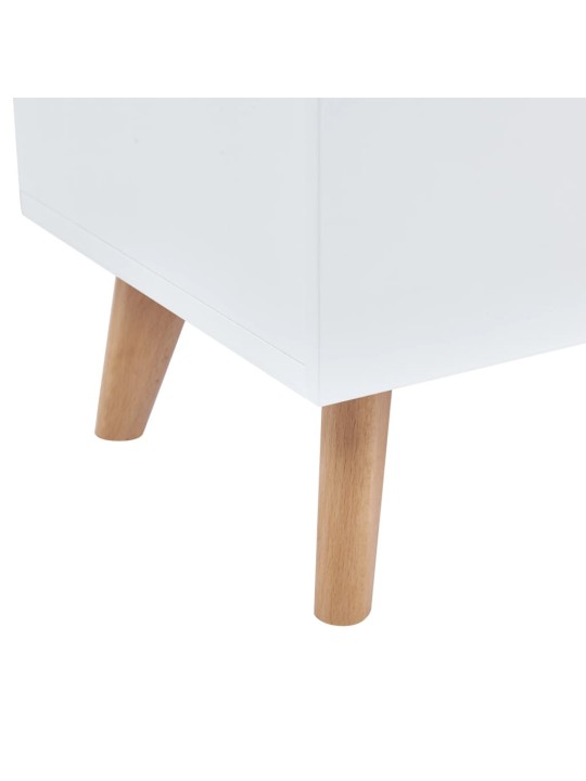 Příborník bílý 160 x 40 x 70 cm MDF