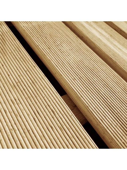 Terasové dlaždice 6 ks 50 x 50 cm dřevo zelené