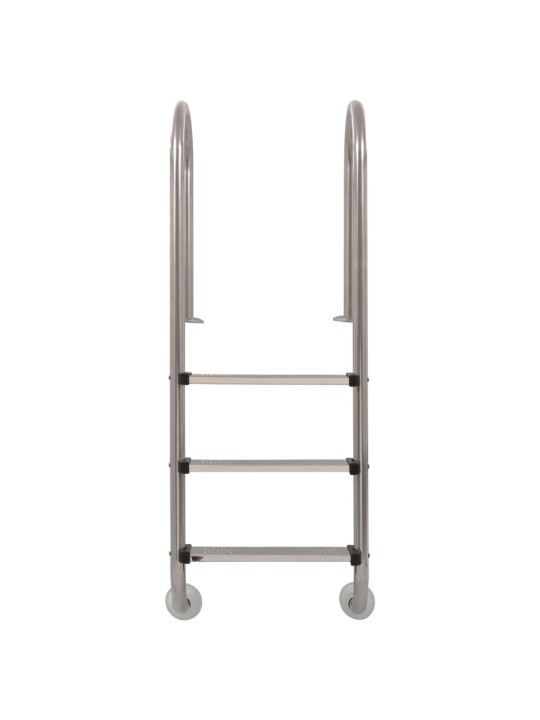 Bazénové schůdky 3 stupně nerezová ocel 304 120 cm
