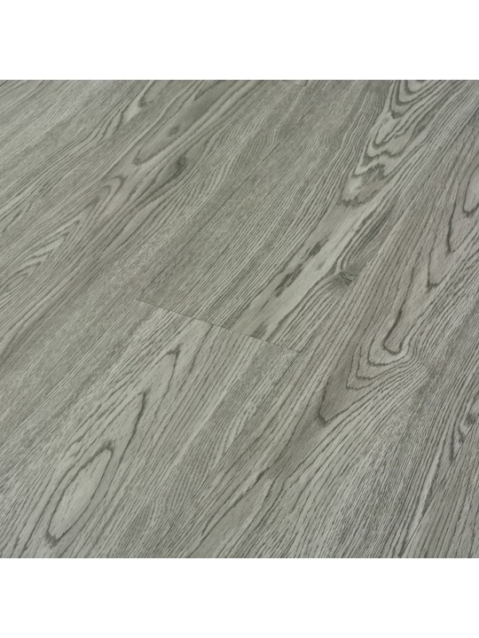 Samolepící podlahová prkna 4,46 m² 3 mm PVC šedá