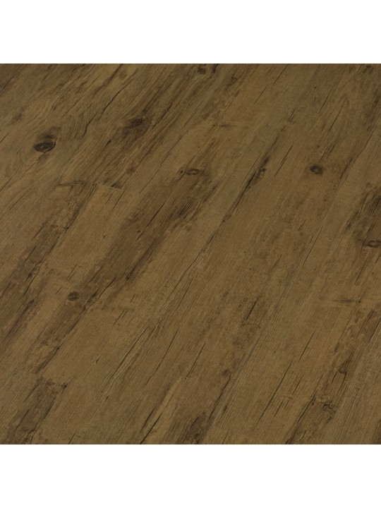 Samolepící podlahová prkna 4,46 m² 3 mm PVC přírodní hnědá