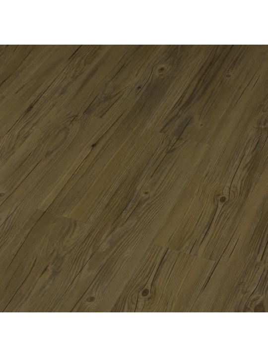 Samolepící podlahová prkna 4,46 m² 3 mm PVC hnědá