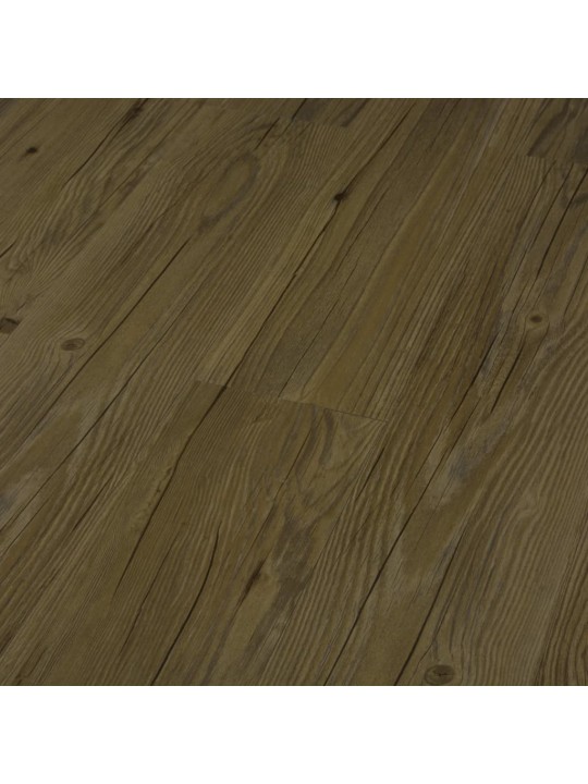 Samolepící podlahová prkna 4,46 m² 3 mm PVC hnědá