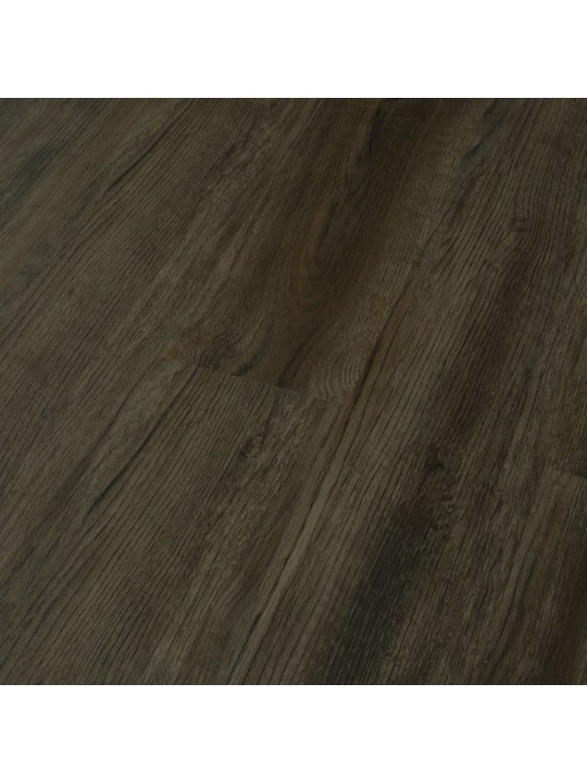 Samolepící podlahová prkna 4,46 m² 3 mm pvc tmavě hnědá