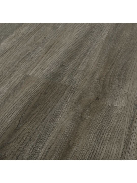 Samolepící podlahová prkna 4,46 m² 3 mm PVC šedo-hnědá