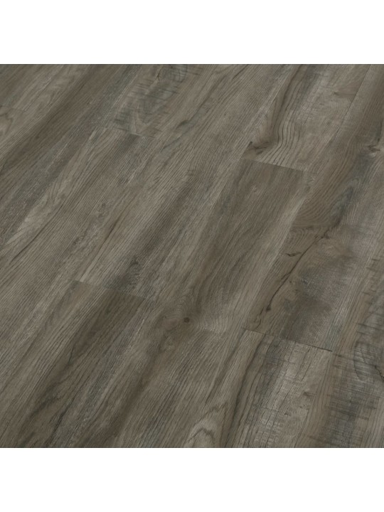 Samolepící podlahová prkna 4,46 m² 3 mm PVC šedo-hnědá