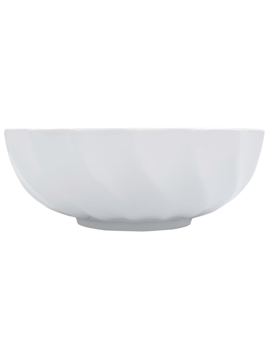 Umyvadlo bílé 46 x 17 cm keramika