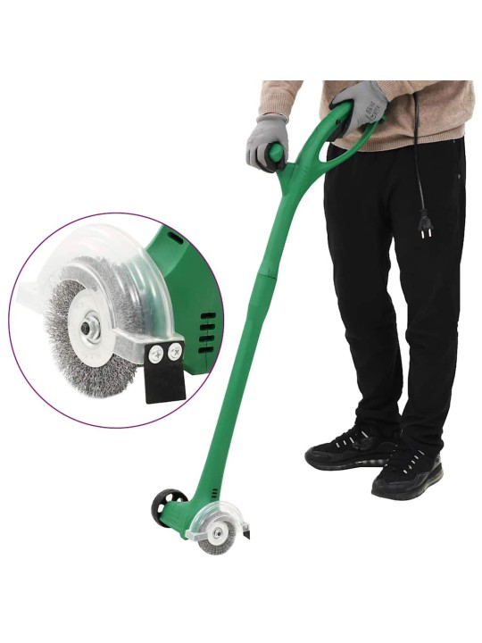 Elektrický kartáč na plevel 140 W zelený