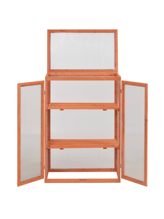 Skleník dřevěný 75 x 47 x 109 cm