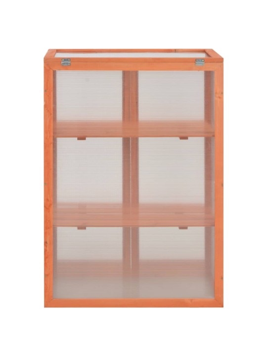 Skleník dřevěný 75 x 47 x 109 cm