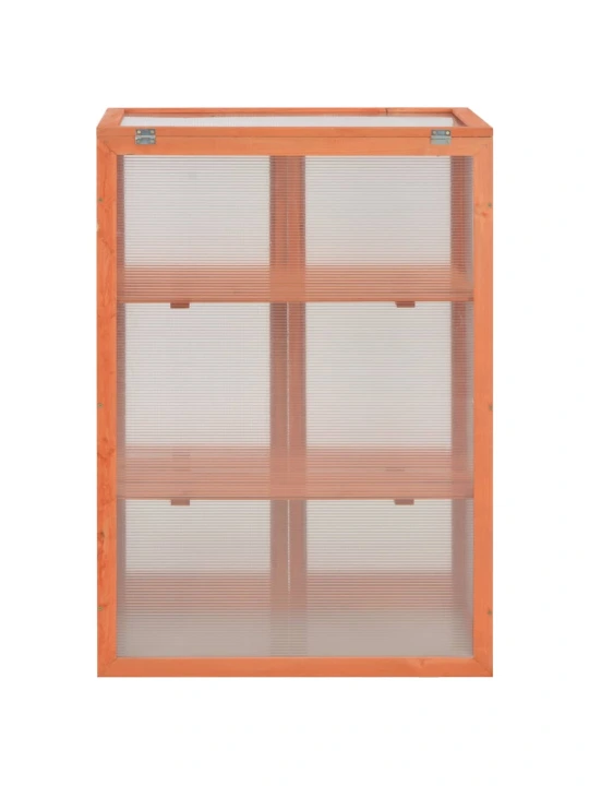 Skleník dřevěný 75 x 47 x 109 cm