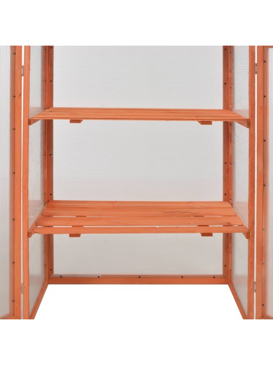 Skleník dřevěný 75 x 47 x 109 cm