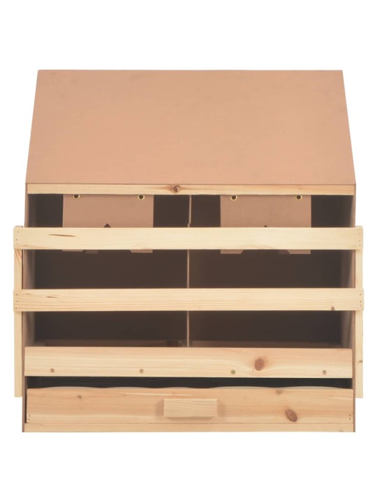 Snáškové hnízdo 2 boxy 63 x 40 x 65 cm masivní borovice
