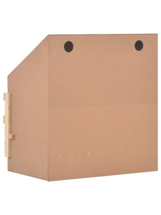 Snáškové hnízdo 2 boxy 63 x 40 x 65 cm masivní borovice