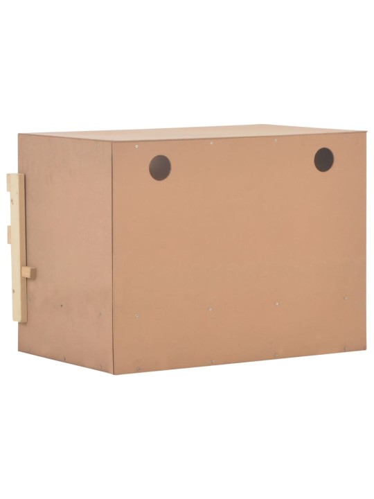 Snáškové hnízdo 2 boxy 63 x 40 x 45 cm masivní borovice