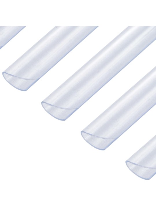 100 ks klipy na panelovou stínicí pásku PVC průhledné