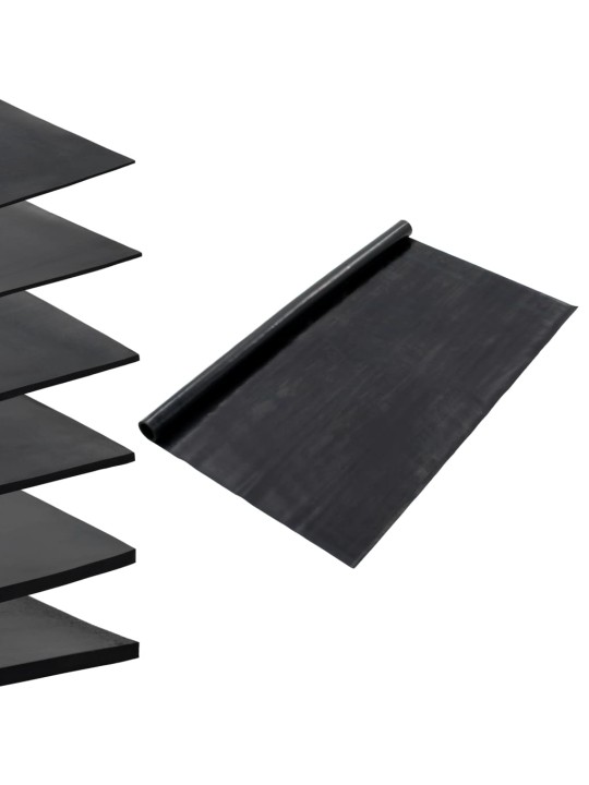 Protiskluzová rohož gumová 1,2 x 5 m 1 mm hladká