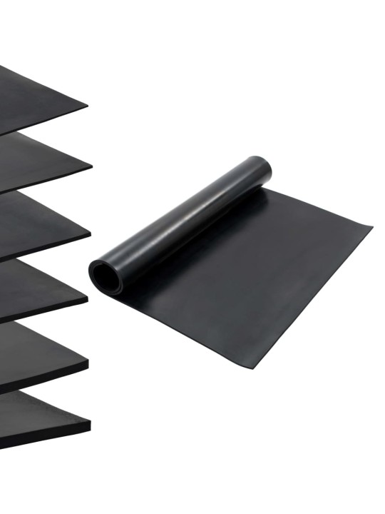 Protiskluzová rohož gumová 1,2 x 2 m 8 mm hladká