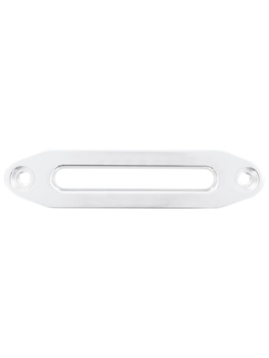 Lanové okno k navijáku stříbrné 254 mm hliník