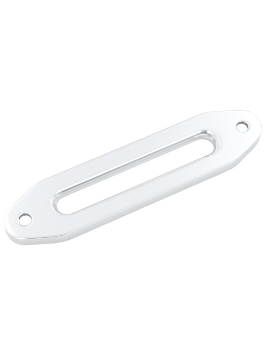 Lanové okno k navijáku stříbrné 254 mm hliník