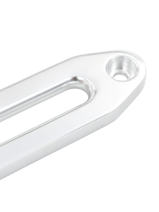 Lanové okno k navijáku stříbrné 254 mm hliník