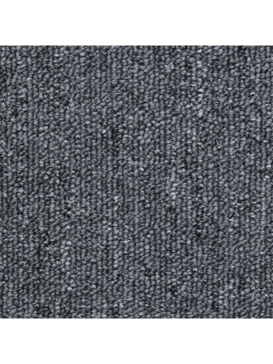 15 ks Nášlapy na schody tmavě šedé 56 x 17 x 3 cm