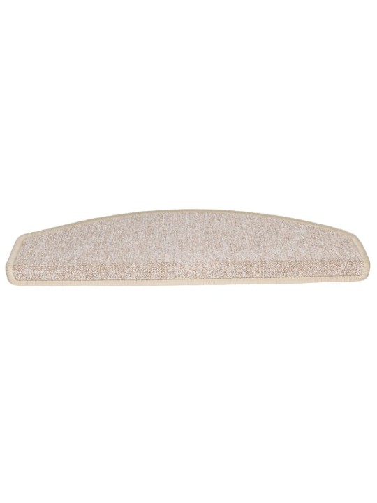 15 ks Nášlapy na schody barva taupe 65 x 24 x 4 cm