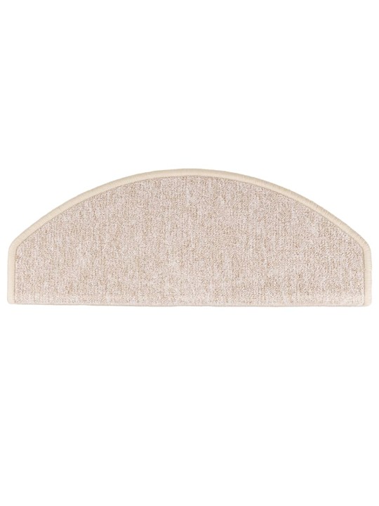 15 ks Nášlapy na schody barva taupe 65 x 24 x 4 cm