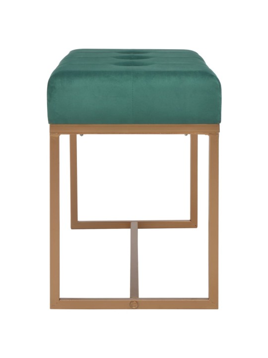 Lavice 80 cm zelená sametová