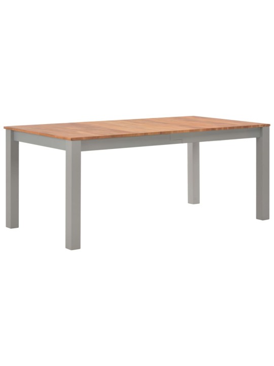 Jídelní stůl 180 x 90 x 74 cm masivní dubové dřevo