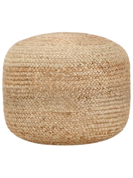 Ručně vyrobený sedací puf 45 x 30 cm juta