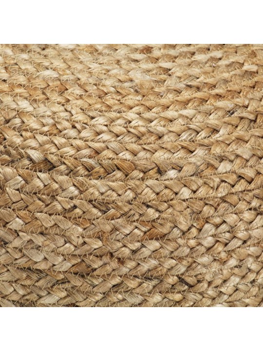 Ručně vyrobený sedací puf 45 x 30 cm juta