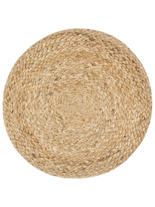 Ručně vyrobený sedací puf 40 x 45 cm juta