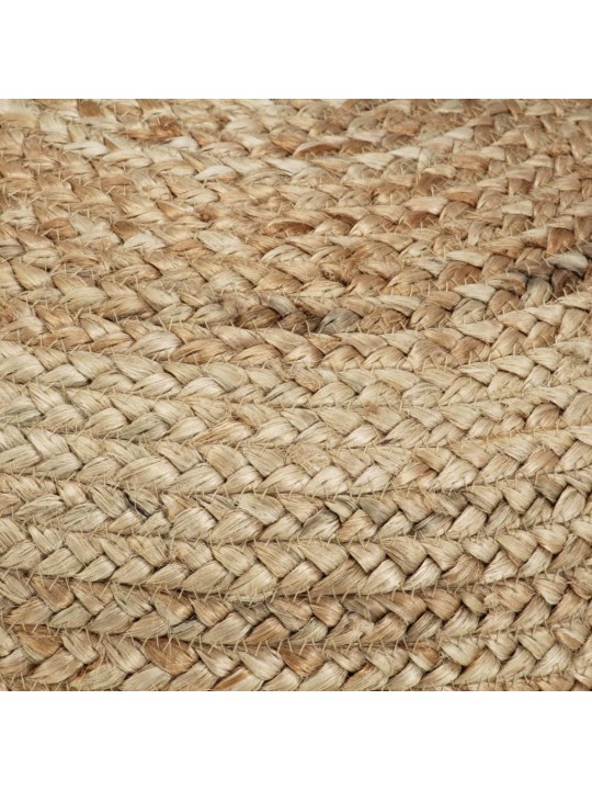 Ručně vyrobený sedací puf 40 x 45 cm juta