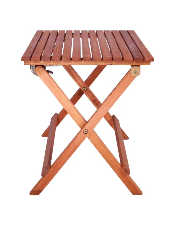 3dílný bistro set pro děti masivní eukalyptové dřevo
