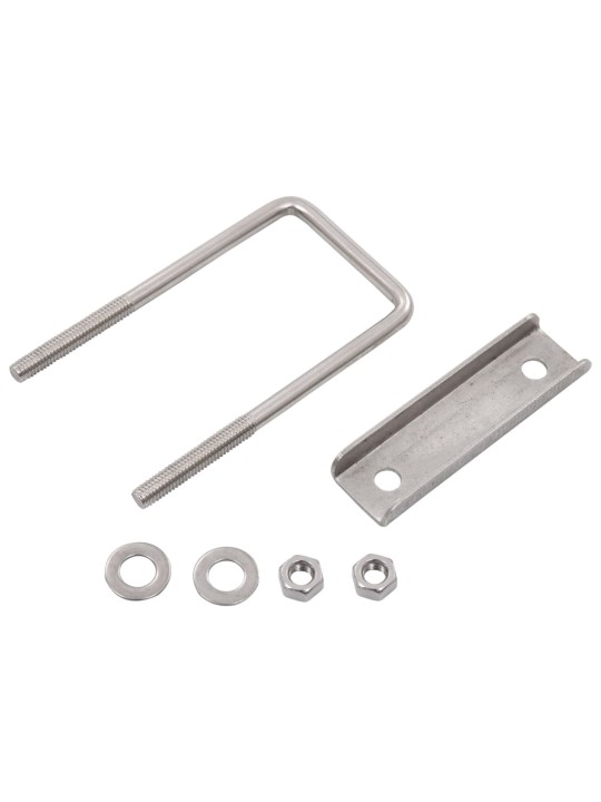 Spona U pro plotový sloupek 60 x 40 mm 25 setů