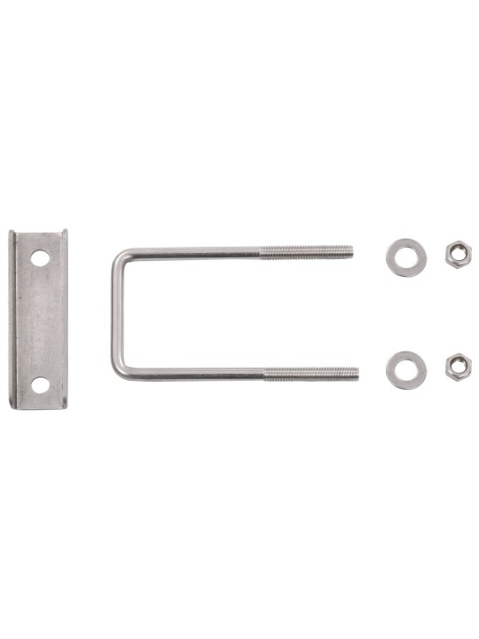 Spona U pro plotový sloupek 60 x 40 mm 25 setů