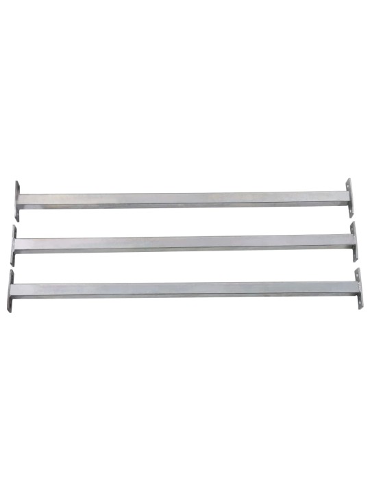 Nastavitelná bezpečnostní zábrana na okno 3 ks 710–1 200 mm